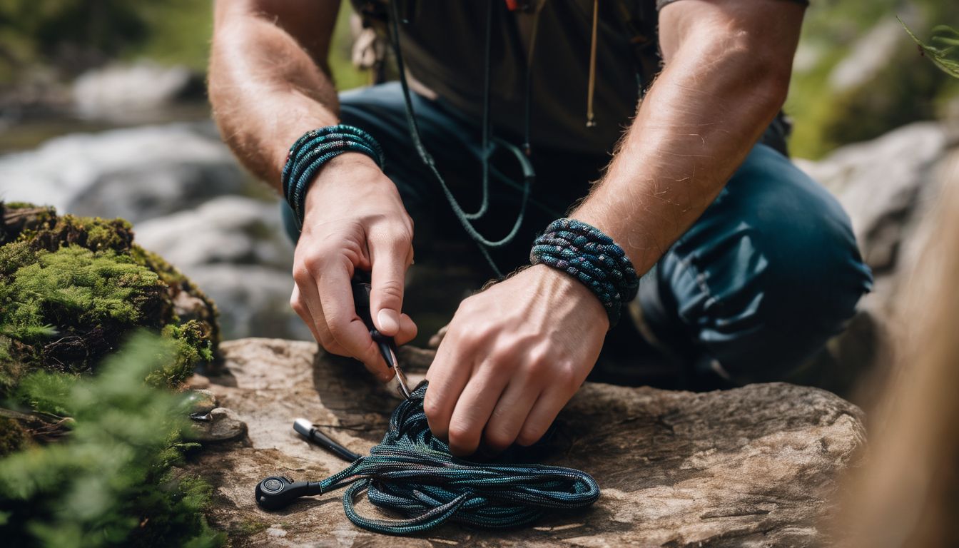 découvrez notre guide d'utilisation complet du bracelet paracorde, ses avantages, comment le fabriquer et les astuces pour l'utiliser en situation d'urgence.