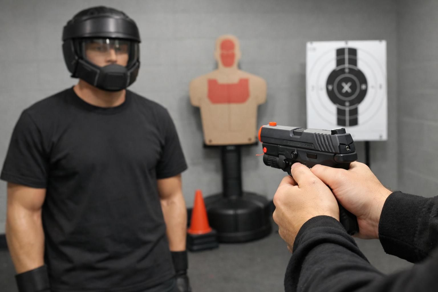 découvrez l'arme de défense à balle caoutchouc la plus puissante, alliant efficacité et sécurité pour une protection optimale en toutes situations.