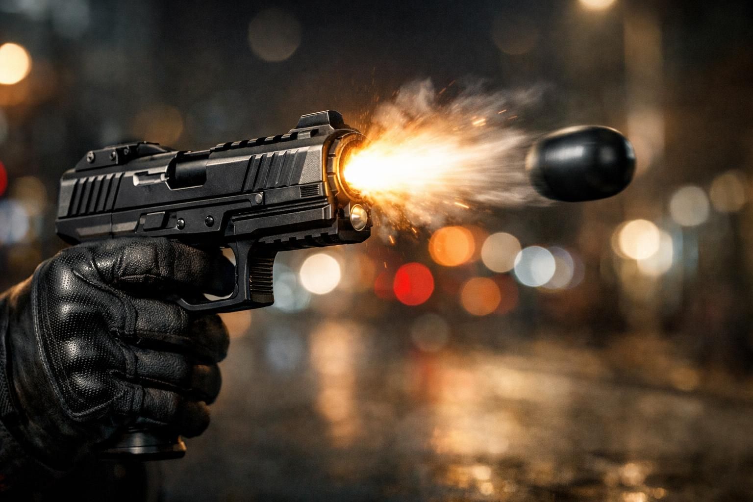 découvrez l'arme de défense à balle caoutchouc la plus puissante pour assurer votre sécurité avec efficacité et maîtrise.