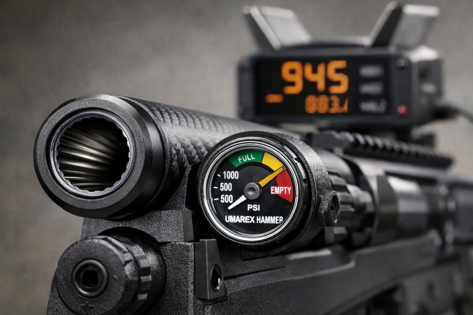 découvrez la carabine umarex hammer à air pré comprimé pcp, une arme de précision alliant puissance et performance pour le tir sportif et la chasse.