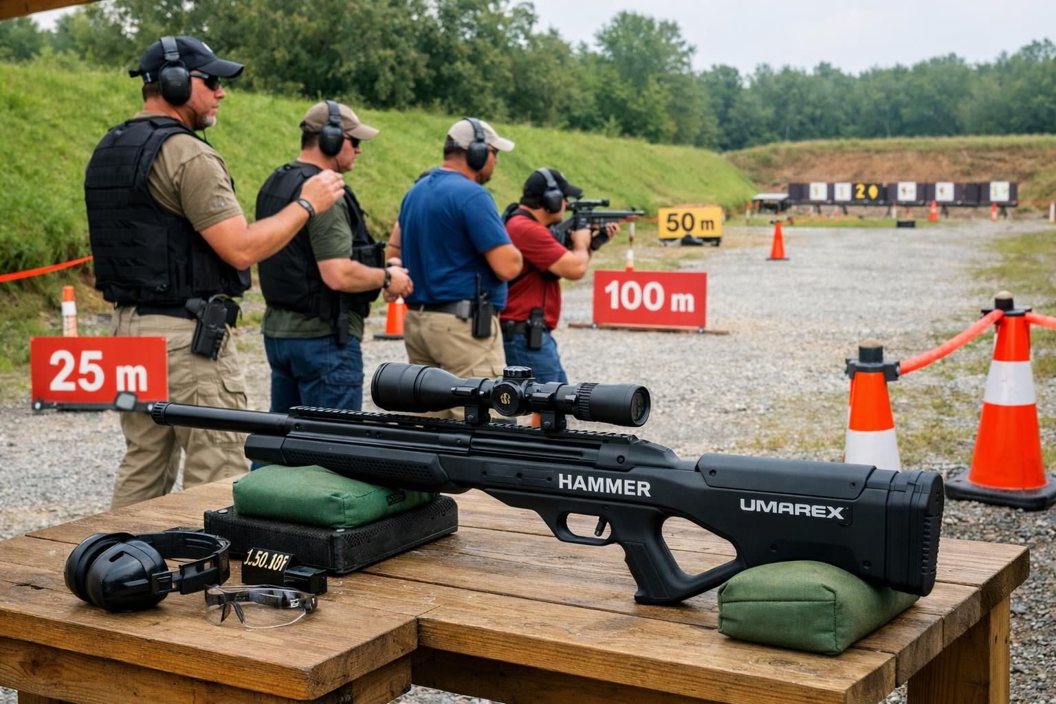 découvrez la carabine umarex hammer à air pré comprimé pcp, une arme de précision alliant puissance et fiabilité pour les amateurs de tir sportif et de chasse.