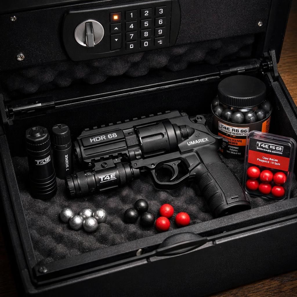 découvrez le revolver umarex hdr 68 x-treme laser offrant une puissance de 20 joules pour des performances de tir exceptionnelles et une précision optimale.